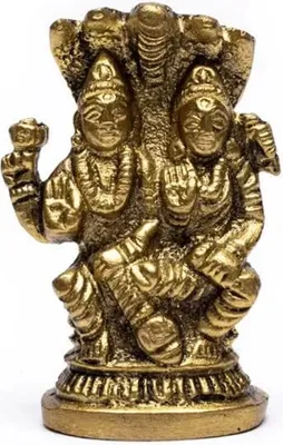 Zdjęcie produktu dla Statuetka hinduskiego boga Lorda Wisznu Czwartek -- 88 g; 5,5x3,5 cm
