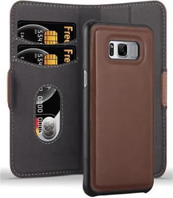 Zdjęcie produktu dla Cadorabo pokrowiec ochronny na Samsung Galaxy S8 PLUS w brązowym etui na telefon komórkowy Etui Pokrowiec
