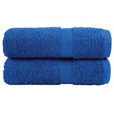 Produktbild von Premium Gästetücher SOLUND 2 Stk. Blau 30x50 cm 600 g/m²