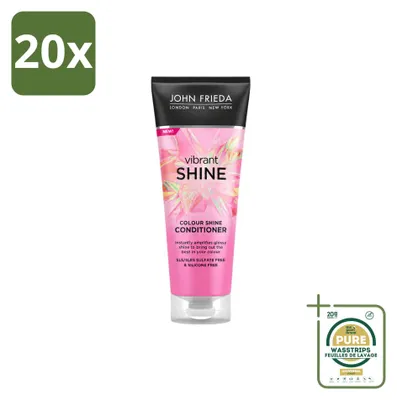 Obrázek produktu pro 20 kusů kondicionéru John Frieda Vibrant Shine Colour – 250 ml – balení pro větší spotřebu