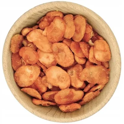 Produktbild von Geröstete Saubohnen Chili-Zitrone 250 g | Knuspriger Snack