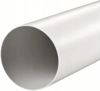 Obrázok produktu pre Okrúhle potrubie 125 mm 1 m PVC VENTILÁTORY 1100-5