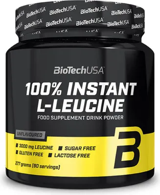 Image de 100% instant l-leucine (277g)