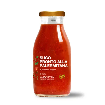 Produktbild von Fertige -Tomatensoße aus Kirschtomaten nach palermitanischer Art, 250 g