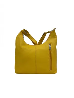 Produktbild von C1074 Cinino Crossbody Bag Rindleder Sonnengelb