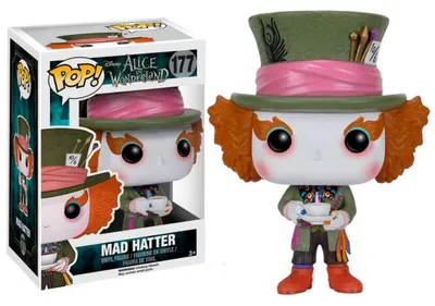 Produktbild von Disney Alice in Wonderland - Mad Hatter 177 - Funko Pop! - Vinyl Figur