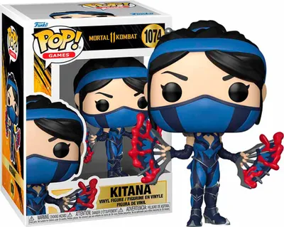 Produktbild von Funko Pop! Mortal Kombat 11-kitana Figur Blau  Blau One Size