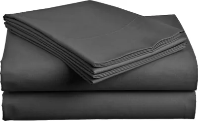 Zdjęcie produktu dla Bawełniane prześcieradło Standard ciemnoszare 140x240 cm