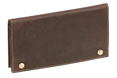 Produktbild von LEAS Drehertasche & -Beutel Drehertasche naturbelassen Echt-Leder, Dunkelbraun Vintage-Collection