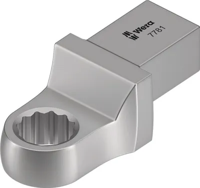 Produktbild von WERA Einsteck-Ringschlüssel 14 x 18 mm SW 14 Stahl 13,0 mm