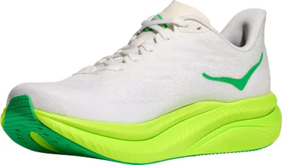 Produktbild von Hoka M Mach 6 - white / neon lime, Größe:10.5