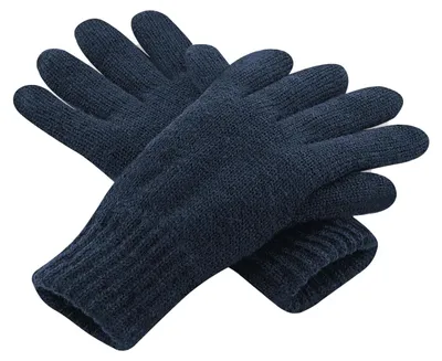 Obrázek produktu pro Beechfield – pánské/dámské uni rukavice „Classic“, Thinsulate FK1560 (L–XL) (tmavě modré)
