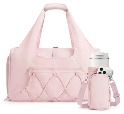 Image de Sac de sport pour femmes avec compartiment à chaussures et poche pour les vêtements mouillés