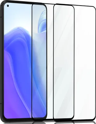 Produktbild von 2-Pack Displayschutzfolie für Xiaomi 10T – gehärtetes Glas 9H – Super Qualität 3D