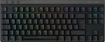 Image de Logitech G G515 LIGHTSPEED TKL - Avec ou sans fil - USB + sans fil RF + Bluetooth - Swi mécanique