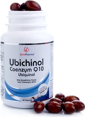Produktbild von ZeinPharma Ubichinol 50 mg Kapseln, 60 St. Kapseln