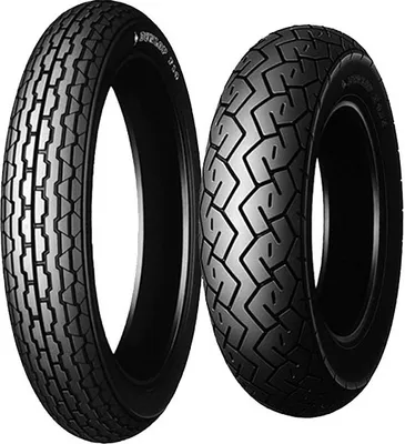 Productafbeelding van Twee banden DUNLOP: 3.00 -19 49S F14 (G) en 140/90-15 70S K425