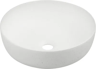 Produktbild von Kerra Keramik Waschbecken KR-98 STONE weißer Stein - Modernes Loftdesign