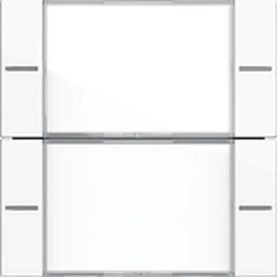 Produktbild von Gira Wippenset 2f BSF Tastsens.4 System 55 Kl ar/Reinweiß, 1 Stk.