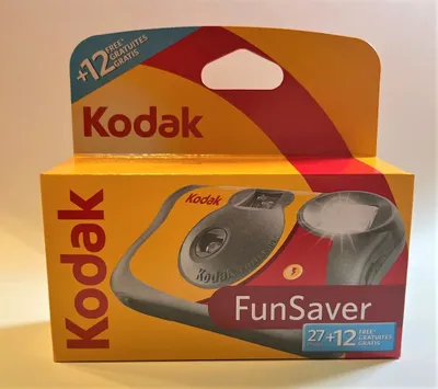 Produktbild von 5 x 1A PHOTO PORST Einwegkamera Kodak Fun Saver 27+12 ISo 800