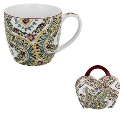 Imagen del producto de Taza de porcelana en un estuche de regalo "Estrella"