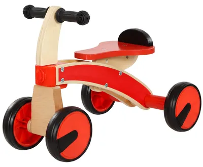 Produktbild von AIYAPLAY Rutschauto Kinder, Holz Rutschfahrzeug mit EVA-Rädern Rückenlehne, KI-generiertes Bild