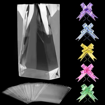 Obrázek produktu pro Celofánové sáčky transparentní - Průhledné - 20 x 30 cm - 50 ks
