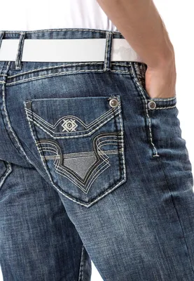 Produktbild von CD862 Herren Jeans – Dunkelblau, Modern & Individuell