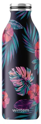 Isolierflasche 500 ml, Edelstahl, 12h warm/24h kalt, BPA-frei