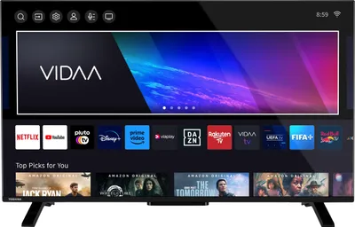 Zdjęcie produktu dla Toshiba 43UV2363DA, 109,2 cm (43"), 3840 x 2160 px, 4K Ultra HD, LCD, Smart TV, Czarny