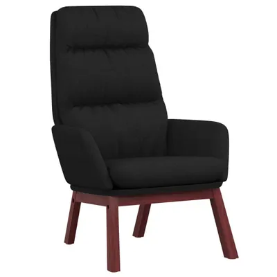 Obrázek produktu pro Relaxační křeslo černé textil
