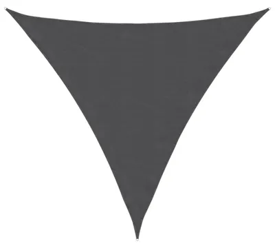 Image de vidaXL Voile d'ombrage Oxford triangulaire 3,6x3,6x3,6 m Anthracite
