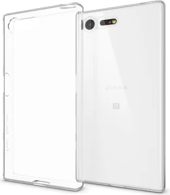Produktbild von NALIA Hülle "GLAZE" für Sony Xperia X Compact - Klare TPU Schutzhülle, Anti-Gelb, Schlank & Leicht - Transparente Handyhülle