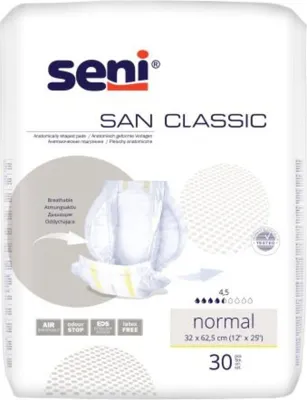 Immagine prodotto di Seni San Classic assorbente per incontinenza normale 30 pz
