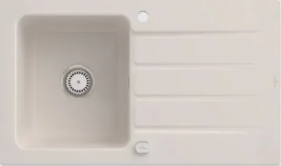 Produktbild von Villeroy & Boch Keramikspüle 335002KR, Architectura 50 Einbauspüle - inkl.