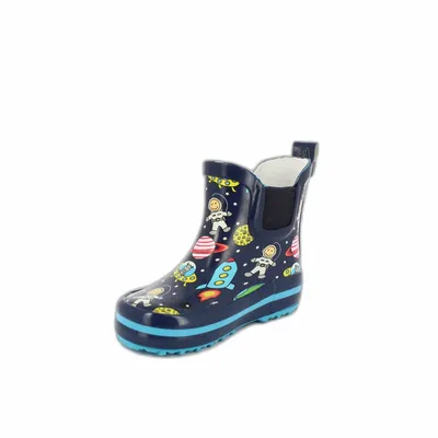Produktbild von Beck 812 05 Space Jungen Kurzschaft Gummistiefel Blau, Blau, Gr. 19