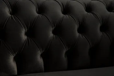 Produktbild von Chesterfield Sessel Fernseh Couch 1 Sitzer Sofa Textil Stoff Couchen Polster #5