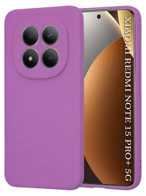 Zdjęcie produktu dla Techsuit etui Xiaomi Redmi Note 15 Pro+ 5G Poco M8 Pro 5G - fioletowe