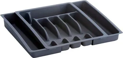 Produktbild von Famanu Bestecklade ausziehbar - 28-48 x 38 x 6,5 cm, Kunststoff