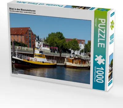 Produktbild von Calvendo Blick in den Museumshaven 1000 Teile Puzzle quer 640x480mm, CALVENDO; 7418397