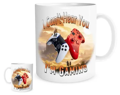 Gaming-Tasse 11oz Keramikbecher für Tee oder Kaffee