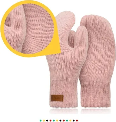 Produktbild von Brødrene Handschuhe für Frauen Malamin Puderrosa One size