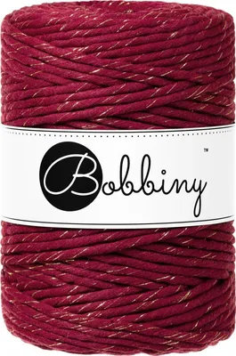 Immagine prodotto di Cordoncino macramè Bobbiny, miele, 1,5 mm, 100 m