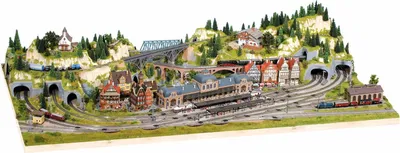 Produktbild von Noch Fertiggelände Baden-Baden Spur N/Z