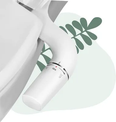 Zdjęcie produktu dla Smukłe akcesoria do bidetu – podwójna dysza do bidetu toaletowego