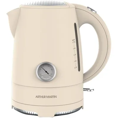 Image de Bouilloire sans fil 1.7l 2200w crème - Arthur Martin - AMP560 -