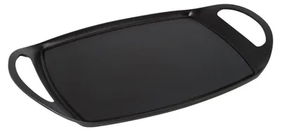 Obrázok produktu pre Solidchoice – Obdĺžniková grilovacia doska z odliateho hliníka, 47 cm