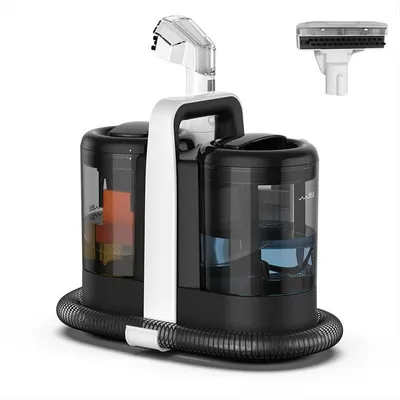 Produktbild von Tragbarer Teppichreiniger - Handlicher Fleckenreiniger - 600 W - 15 kPa Saugkraft - 1,5 l Frischwassertank - Waschen und Saugen - EU-Stecker - 600W 15KPa