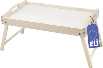 Produktbild von Rubberneck Tablett für Bett und Büro, klappbar