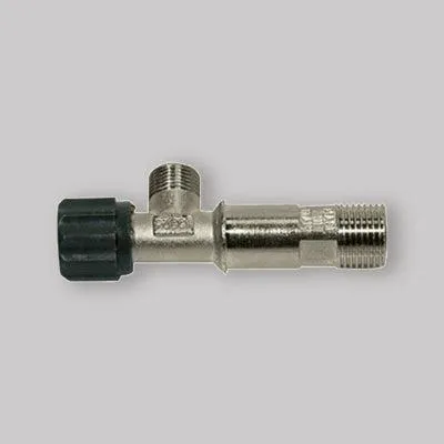 Immagine prodotto di Rubinetto In Ottone Con Supporto Per Sara-Eco 1/2" - 3/8" M
